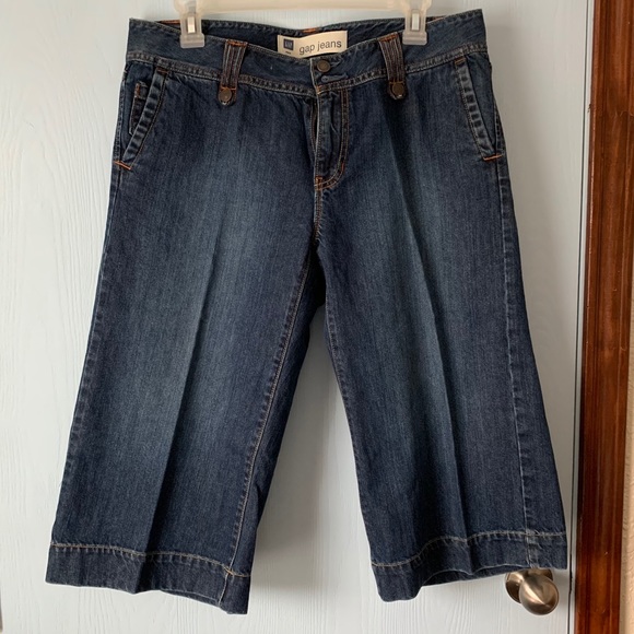 Vintage GAP Women Denim Capris - Picture 2 of 8